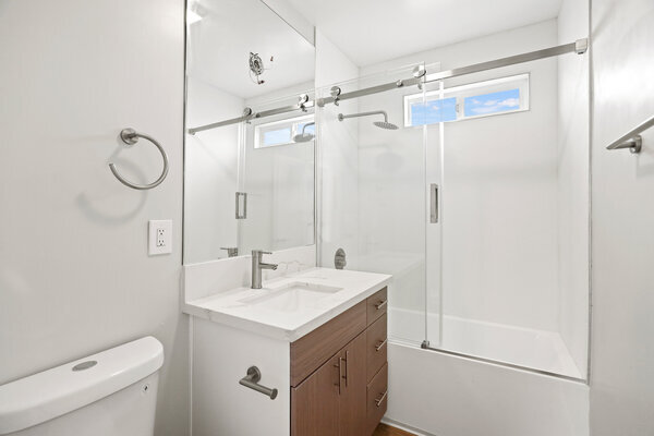 2BR rental in Los Angeles — New Two Bedroom w/ All New Appliances | Modern Designer Cabinetry, Quartz Countertops, Stainless Steel Appliances, Refrigerator, Range w/ Oven, Microwave| Minutes to USC & Downtown Los Angeles