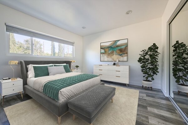 1BR rental in Los Angeles — New Two Bedroom | Modern Designer Cabinetry - Quartz Countertops - Stainless-Steel Appliances - Refrigerator - Range w/ Oven - Microwave | Downtown Los Angeles & Minutes to USC